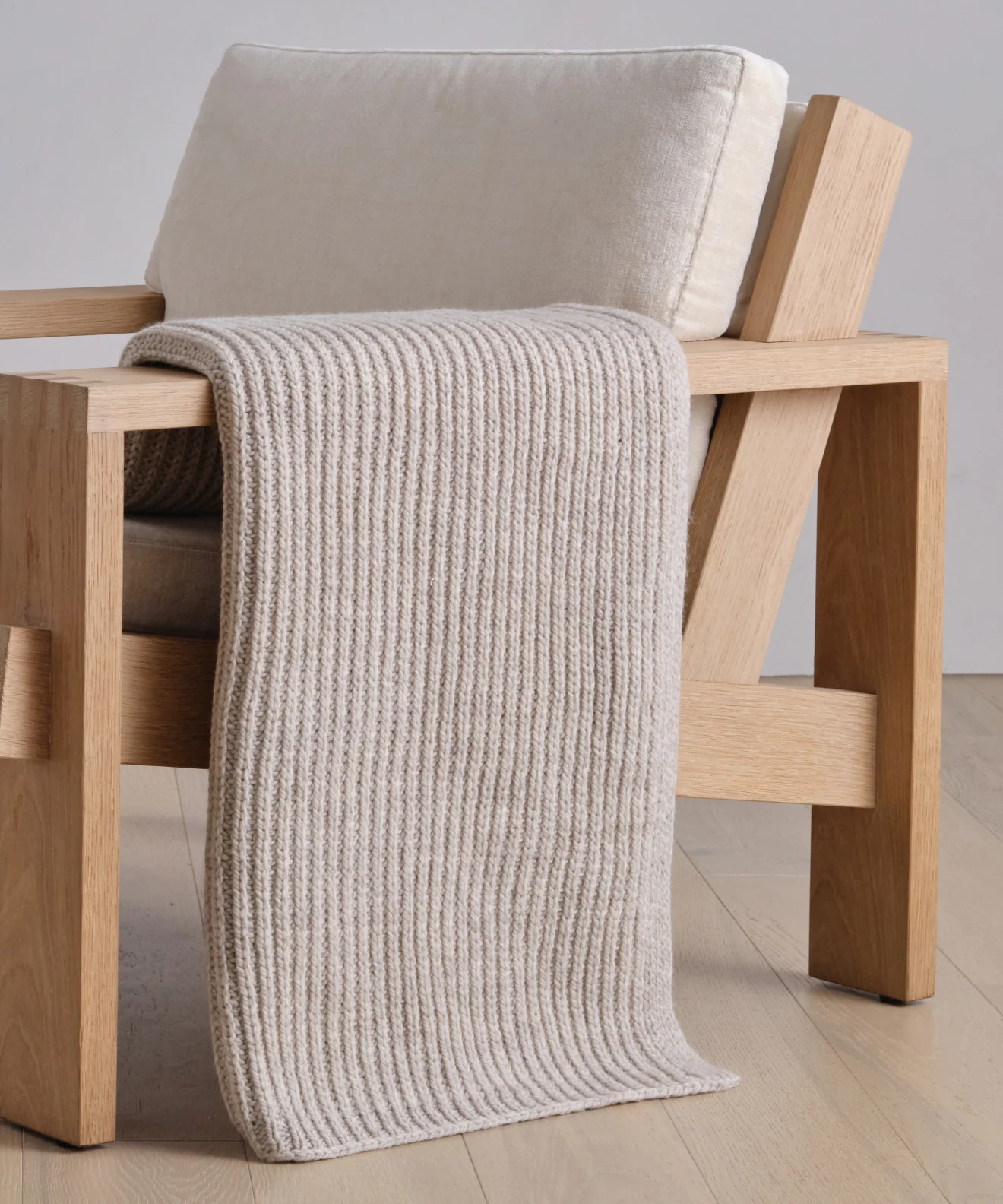 Wool Fisherman Throw - Image 3